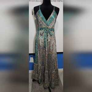 Silk Maxi Dress/Made in India